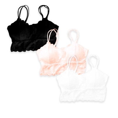 PETO DE MUJER CON ENCAJE  | 12 UNID1