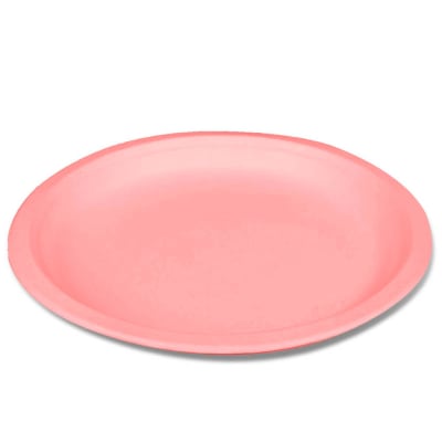PLATO CARTON ROSADO 18X18CM | 144 UNID1