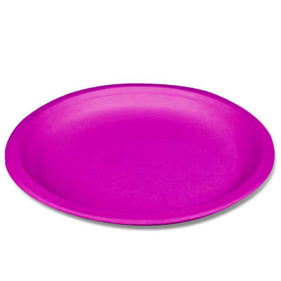 PLATO CARTON MORADO 18X18CM | 144 UNID1