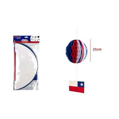 GUIRNALDA TRICOLOR CON ONDAS 20 CM | 12 UNID_OLD1