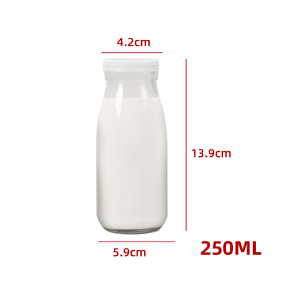 FRASCO DE VIDRIO TAPA PLASTICA 250ML1