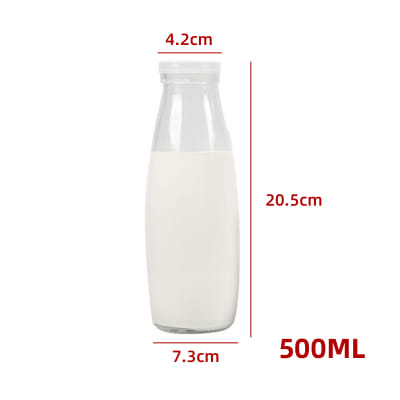 FRASCO DE VIDRIO TAPA PLASTICA 500ML1