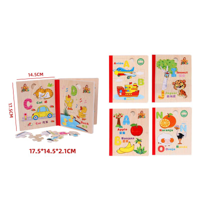 LIBRO ROMPECABEZAS 17.5X14.5X2.1CM 1