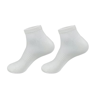 CALCETIN DE HOMBRE TOBILLO COLOR BLANCO 40-44 |12 UNID1