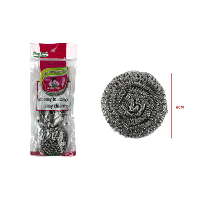 ESPONJA DE ACERO 3PCS 6*2.51