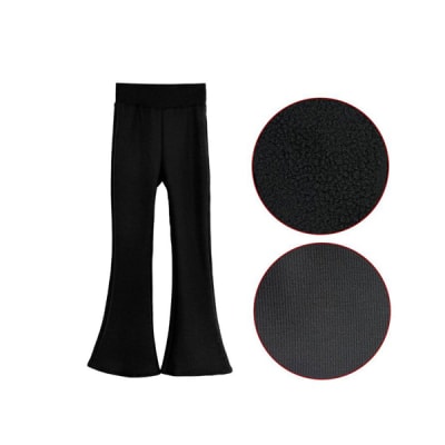 PANTALON PALAZZO CON CHIPORRO NEGRO M-L XL-XXL1