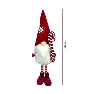 FIGURA DECORATIVA DE NAVIDAD VIEJO PASCUERO 62 CM1