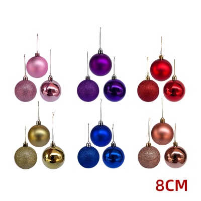 Bolas de navidad  8cm1