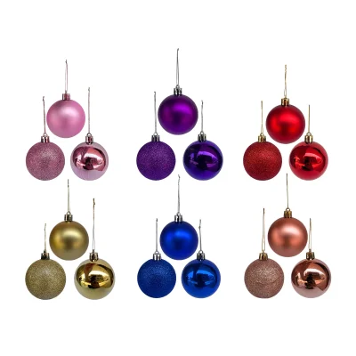 Bolas de navidad  10cm variedad de colores1