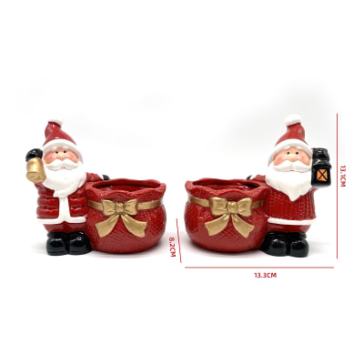 PORTAVELA SACO SANTA 13.3X8.2X13.1CM1
