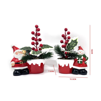ADORNO NAVIDAD 12.5X7.5X18 CM PARA DECORAR1