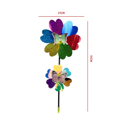 REMOLINO DOBLE MULTICOLOR 21 X51CM1