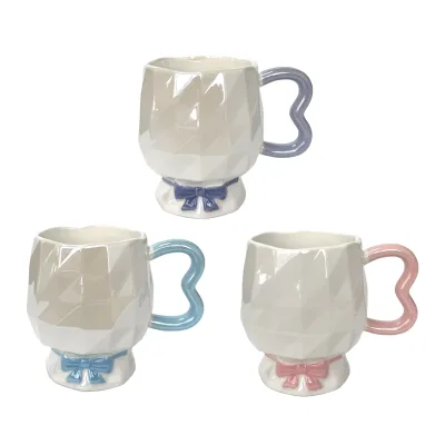 TAZA CERAMICA LAZO METALIZADO 450ML1
