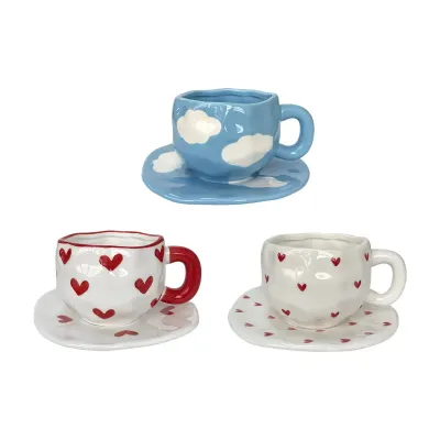 TAZA CAFÉ  CON PLATO 320ML1