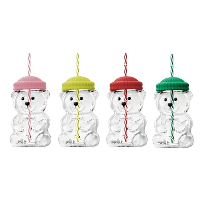VASO OSITO CON BOMBILLA 500ML1
