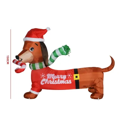 INFLABLE PERRO SALCHICHA 1.5MTS1