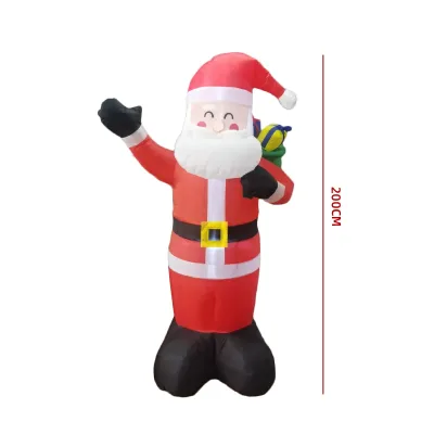 VIEJO PASCUERO INFLABLE 2MTS1