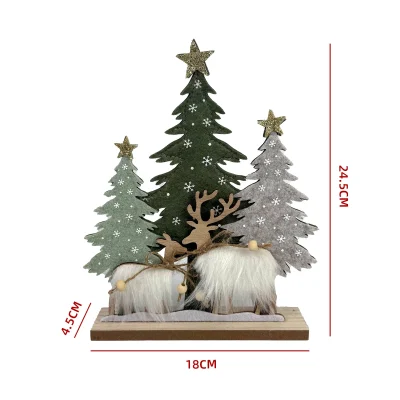 ADORNO ARBOLITOS NAVIDAD 18X4.5X24.5CM1