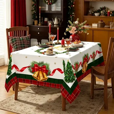 MANTEL NAVIDAD CAMPANAS 140X180CM1