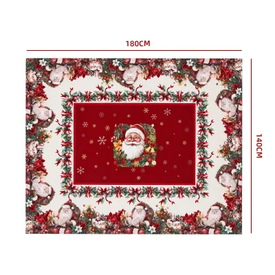 MANTEL NAVIDAD VIEJITO PASCUERO 140X180CM1