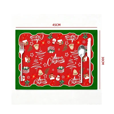 INDIVIDUAL NAVIDAD MERRY CHRISTMAS 30X45CM1
