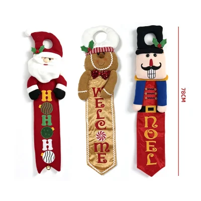 COLGANTE NAVIDEÑO DE TELA 78X24X6CM1