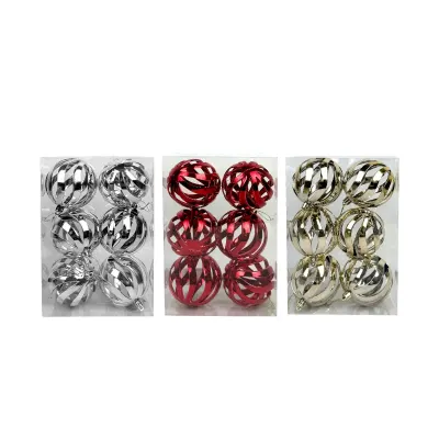 SET BOLAS DE NAVIDAD 8 CM 6PCS1