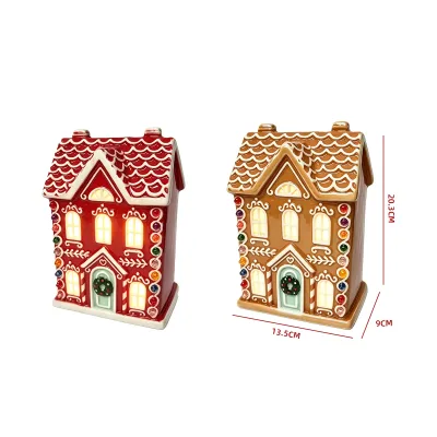 ADORNO NAVIDAD CASA JENGIBRE 13.5X9X20.3CM1