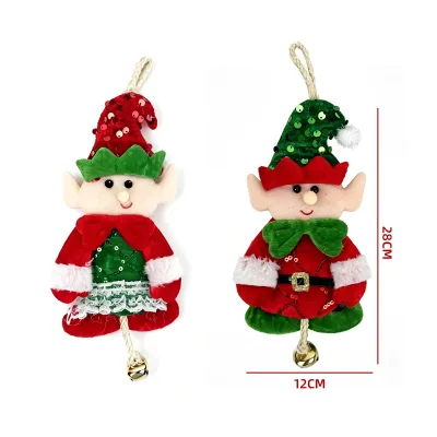 ADORNO NAVIDAD DUENDE 28X12CM1