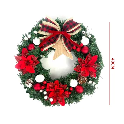CORONA NAVIDAD 40CM1