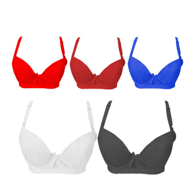 SOSTEN ENCAJE COPA C COLORES SURTIDOS |12 UNID1