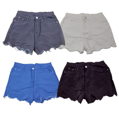 SHORT JEANS CON ELASTICO | 12 UNID1