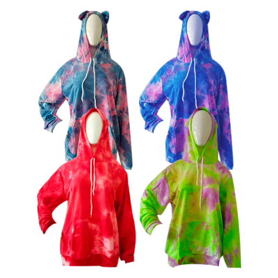 POLERON DE MUJER TIE DYE  CON CAPUCHA1