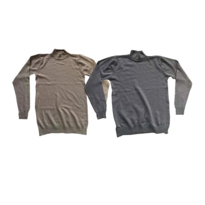 SWEATER DE HOMBRE BEATLE GRIS/CAFE | 1 UNI.1