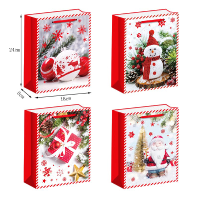 BOLSA DE NAVIDAD PARA REGALOS CON DISEÑO 18X8X241