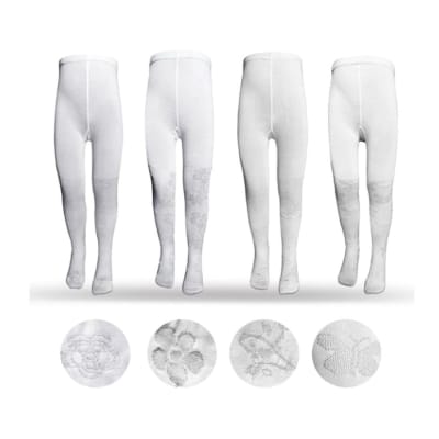 BALLERINA NIÑA BLANCA CON DISEÑO TALLA 8-10 | 12 UNID1