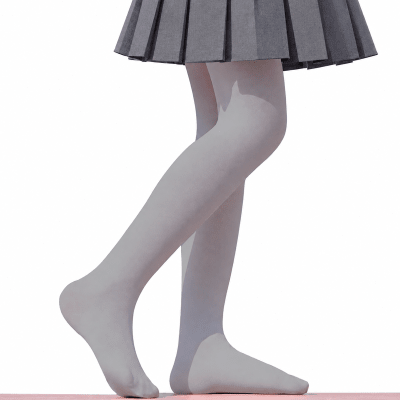 PANTYHOUSE NIÑA GRIS TALLA 7-8 | 12 UNID1