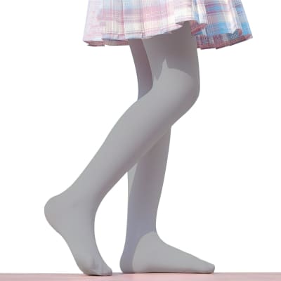 PANTYHOUSE NIÑA GRIS TALLA 5-6 | 12 UNID1