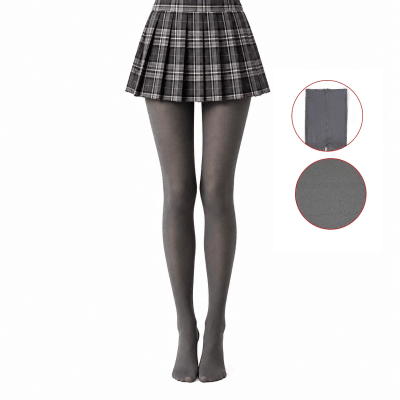 PANTYHOUSE ESCOLAR  PLOMO TALLA 4 | 12 UNID1