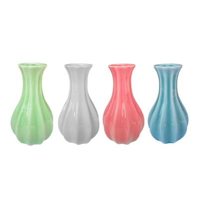 FLORERO DE CERAMICA MODERNO 5X11,5CM1