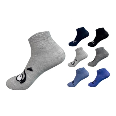 CALCETIN NIÑO TOBILLO DISEÑO CARITAS 6-9M | 12 UNID1