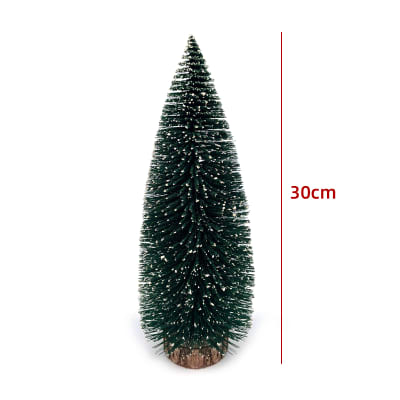 Árbol de navidad nevado 30cm1