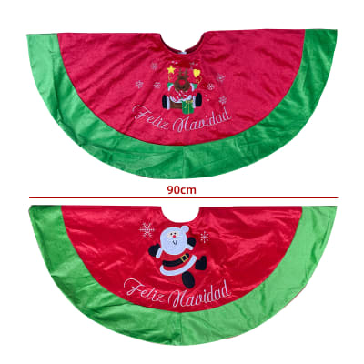 FALDON DE ARBOL DE NAVIDAD 90CM1