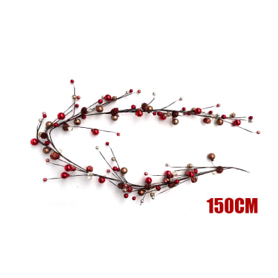 DECORACIÓN NAVIDAD VARA RAMA COLORIDA 150CM1