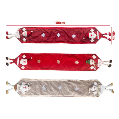 Camino de mesa navideño 180 X 40cm1