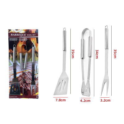 SET DE PARRILLA INOXIDABLE 3 PIEZAS 35X34X35CM1