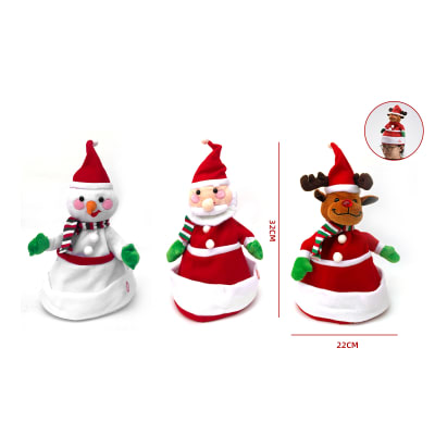 GORRO MUÑECO BAILARIN CON LUCES Y SONIDO1