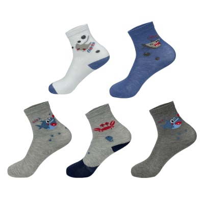 CALCETINES DE NIÑO TIBURON 3-6 AÑOS 1