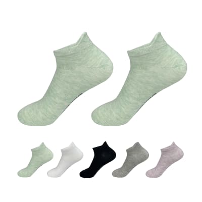 CALCETINES DE NIÑA TOBILLO ALGONDON PEINADO 13-162