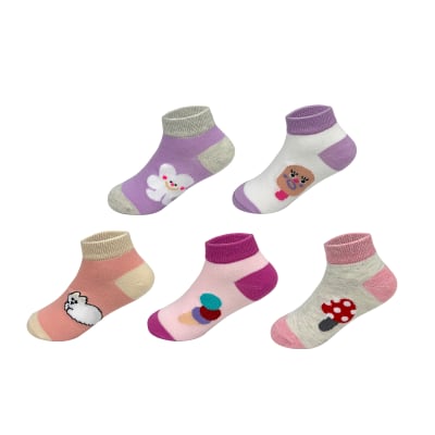 CALCETIN NIÑA TOBILLO 9-12 AÑOS | DISEÑOS SURTIDOS1